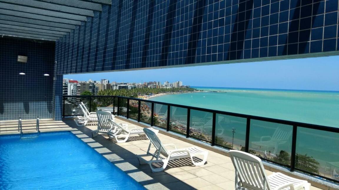 Apartamento Luxo 2/4 Beira-Mar Pajucara - Maceio Apartment Ngoại thất bức ảnh